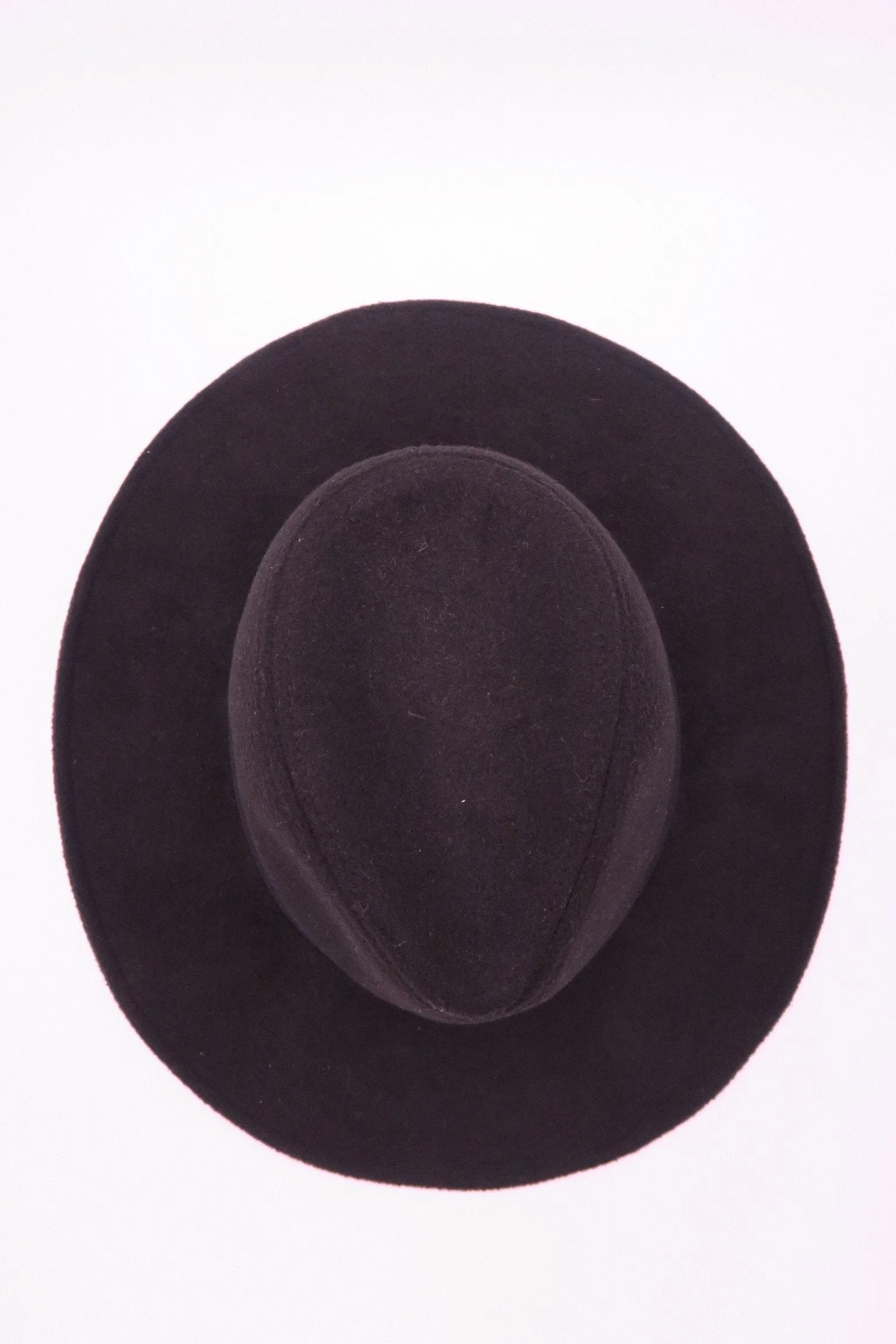 หมวกวูลปีกกวางสองสีตัว M - Fashion Wide brim wool hat