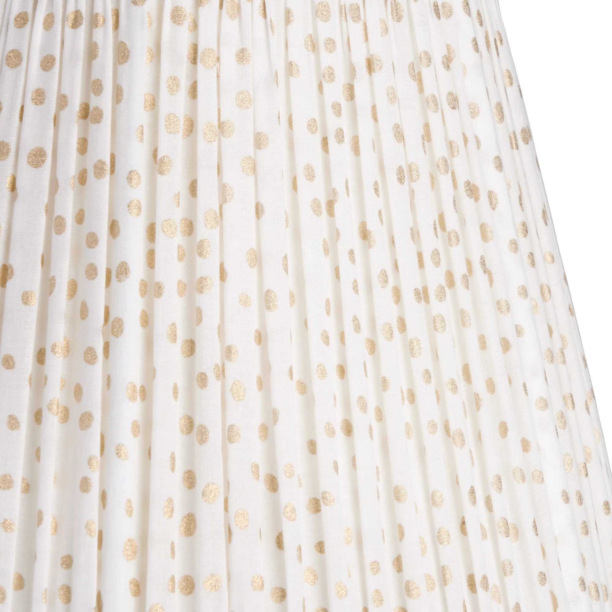 20cm empire shade in gold dotty
