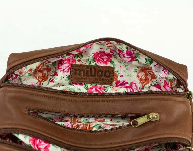 2Rec case - Chocolate brown leather