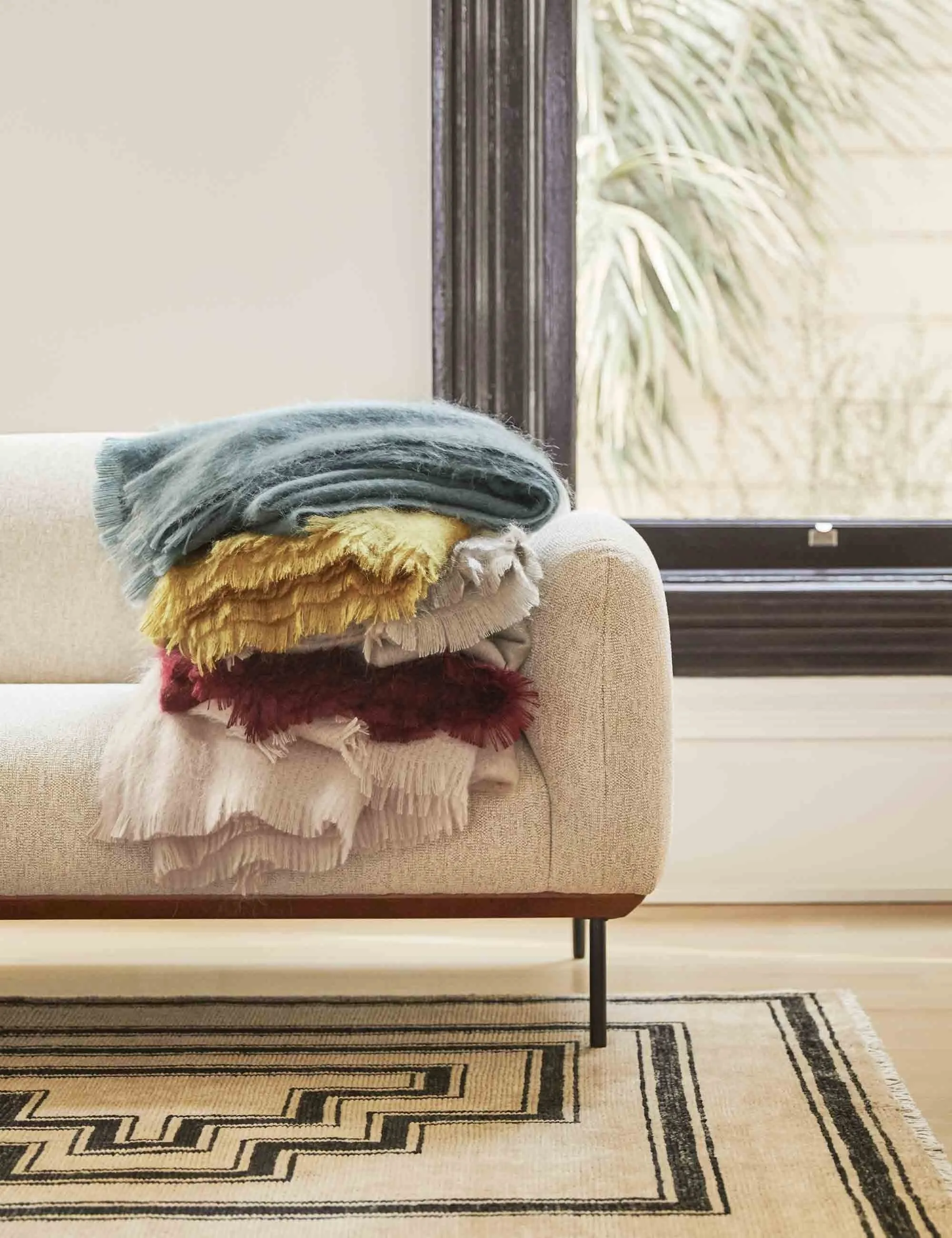 Aimee Mohair Throw
