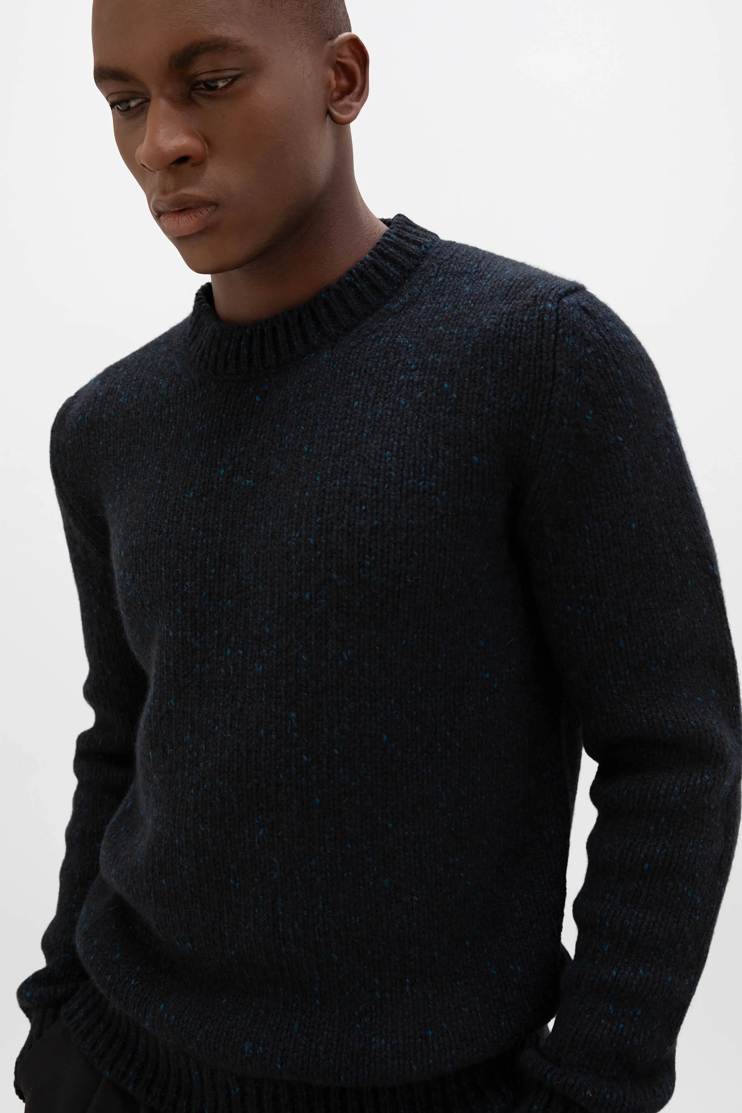 Aran Cashmere Donegal Jumper