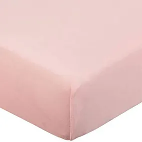 Bamboo Solid Fitted Sheet Lotus