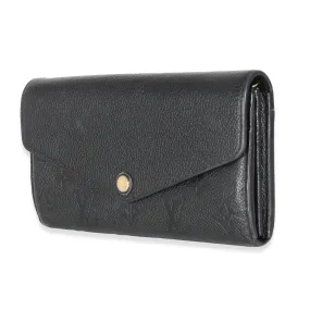 Black Empreinte Sarah Wallet