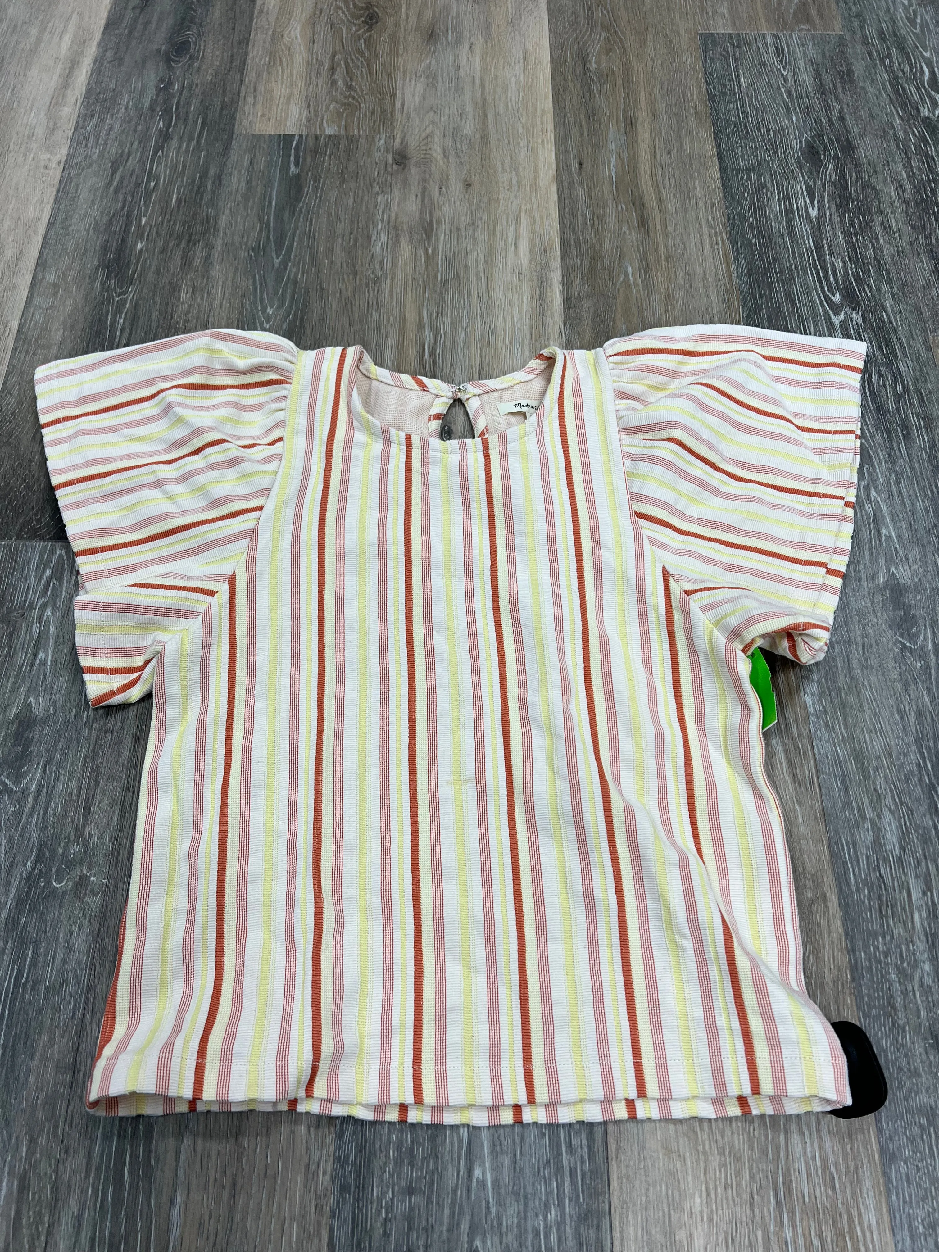 Blouse Short Sleeve By Madewell  Size: Xs