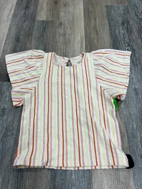Blouse Short Sleeve By Madewell  Size: Xs
