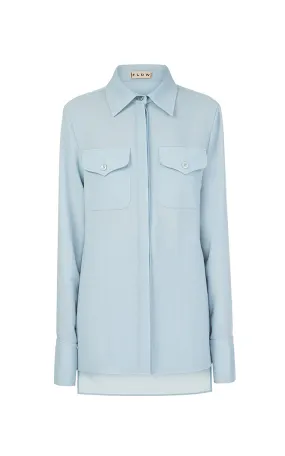 Blue Woolen Shirt