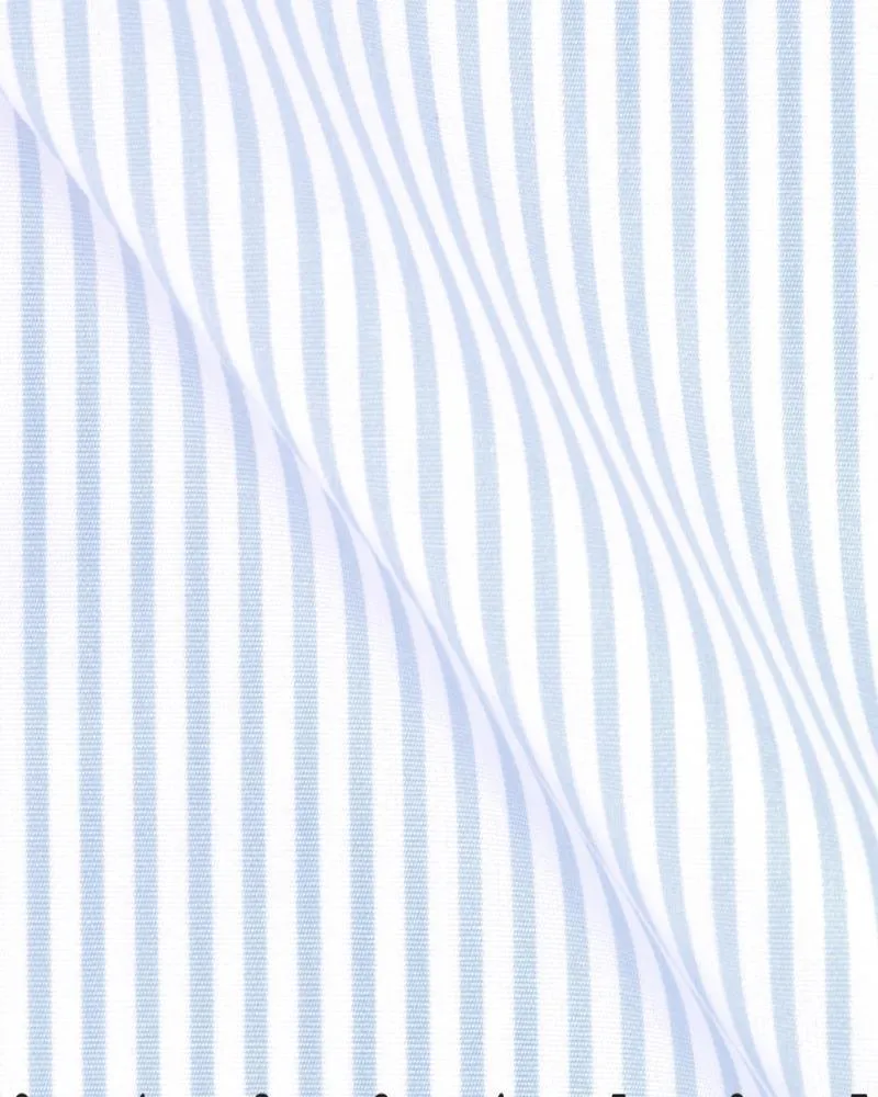 Canclini Argento Blue Stripe Shirt 3030.w110.0001.f03
