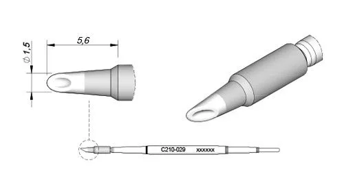 Cartridge Spoon Ø 1.5-10PK