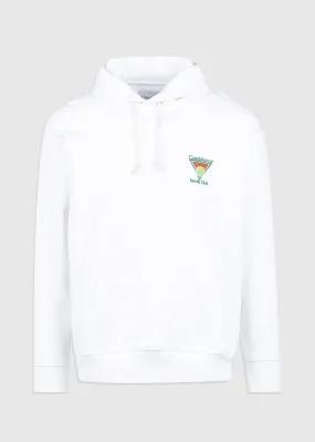 CASABLANCA: TENNIS HOODIE [WHITE]