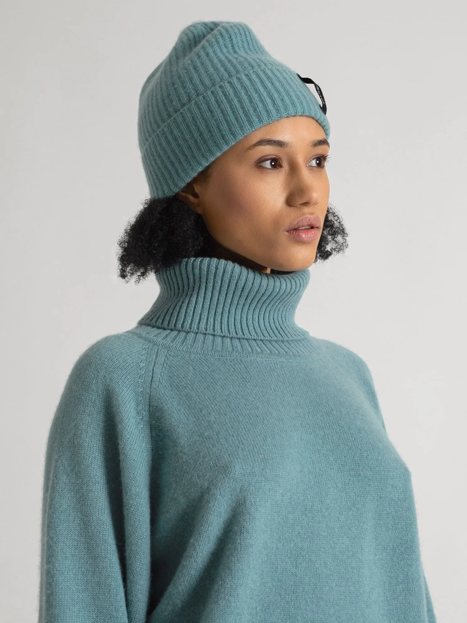 Cashmere beanie "Elli" - arctic