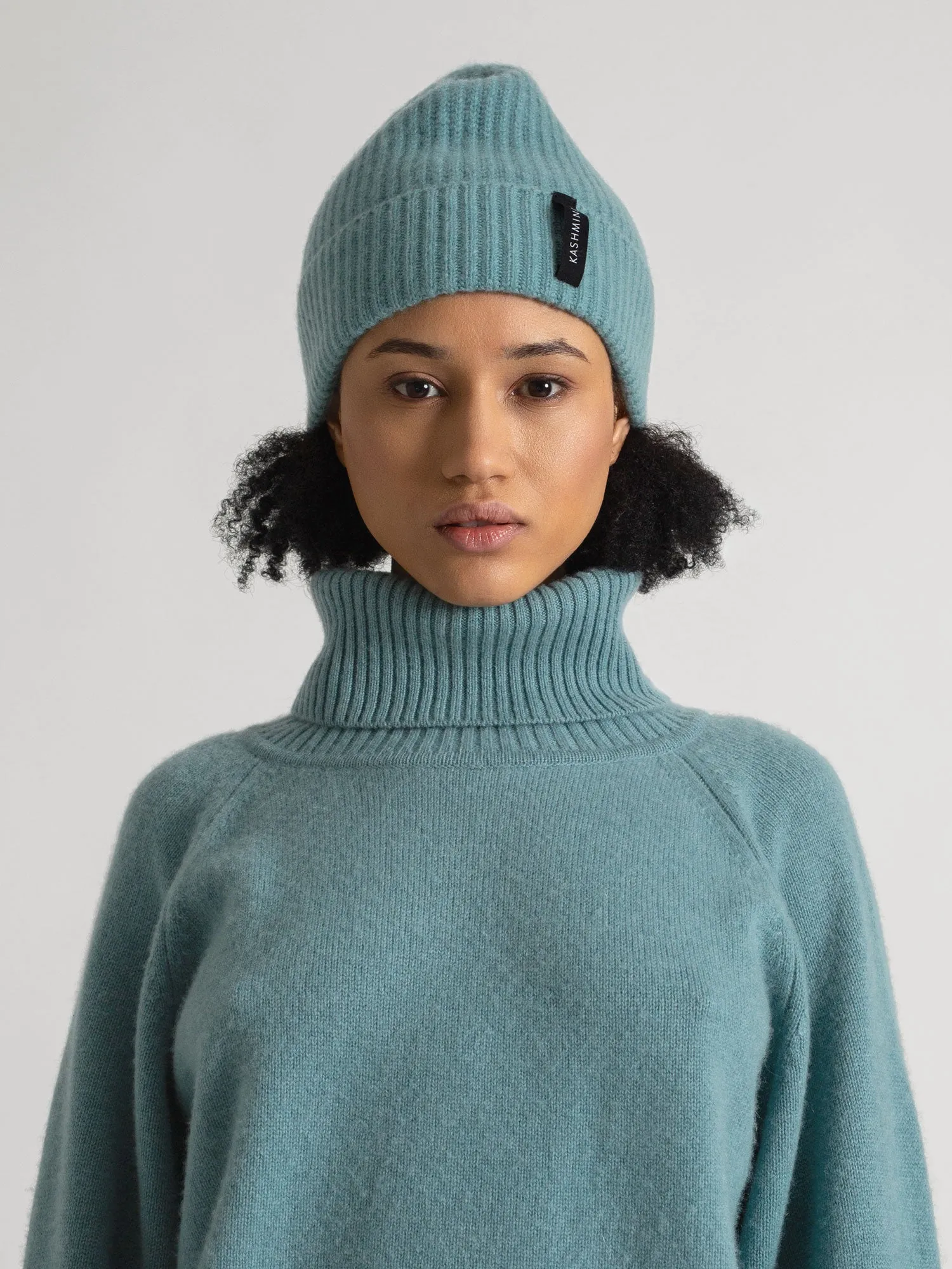 Cashmere beanie "Elli" - arctic