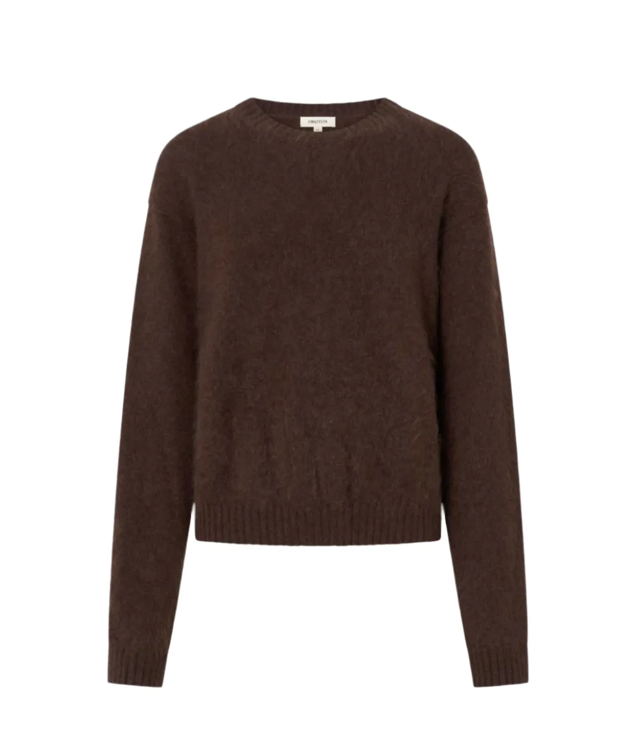 Cashmere Blend Knit in Dark Chocolate