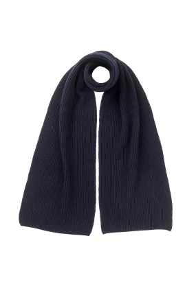 Cashmere Ribbed Scarf