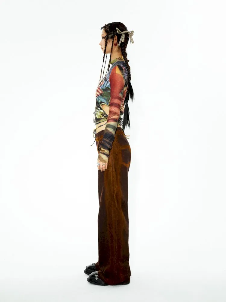 Casual skinny straight leg pants【s0000006273】
