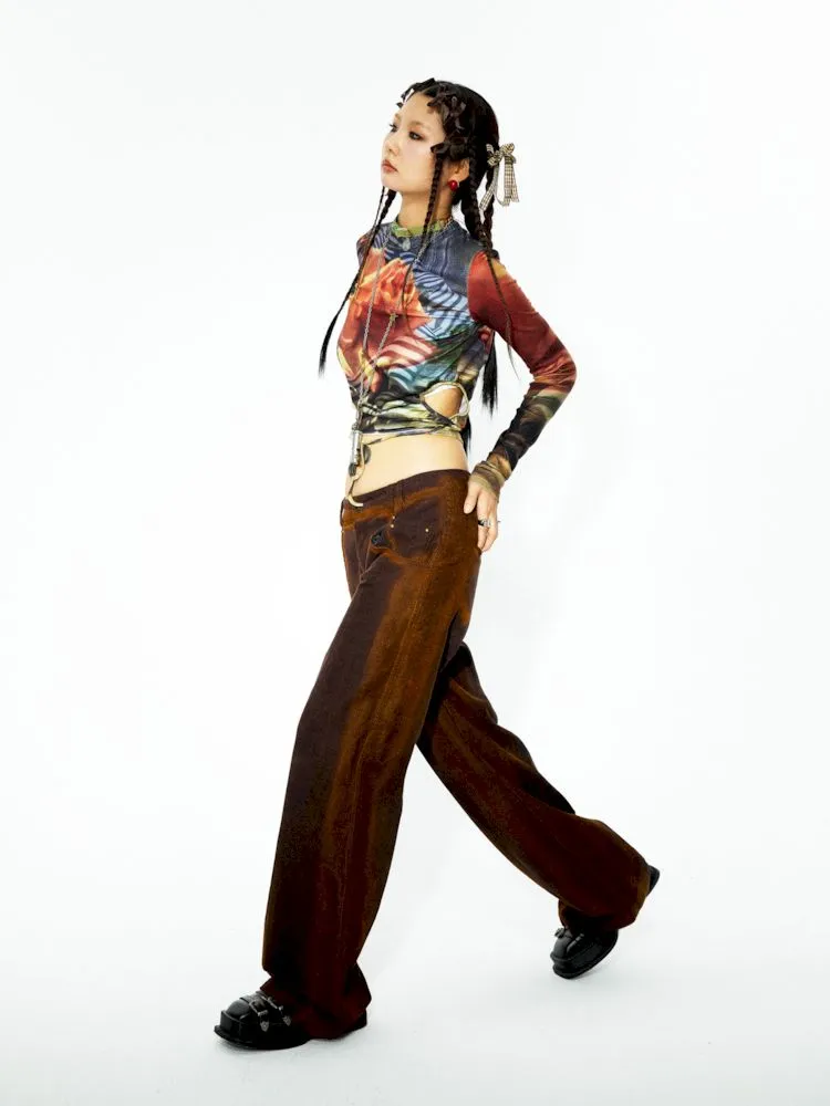 Casual skinny straight leg pants【s0000006273】