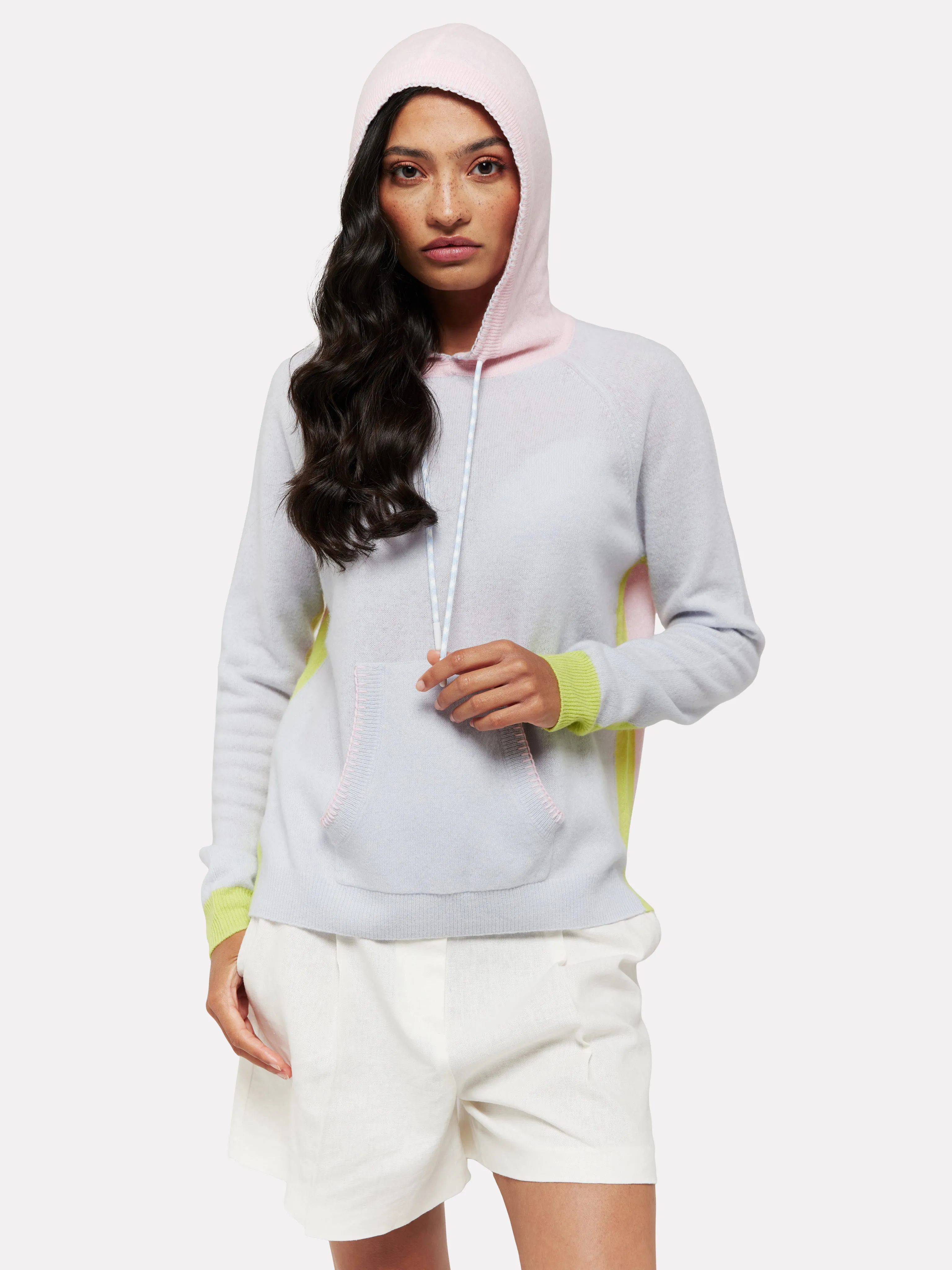 Colour Pop Cashmere Hoodie