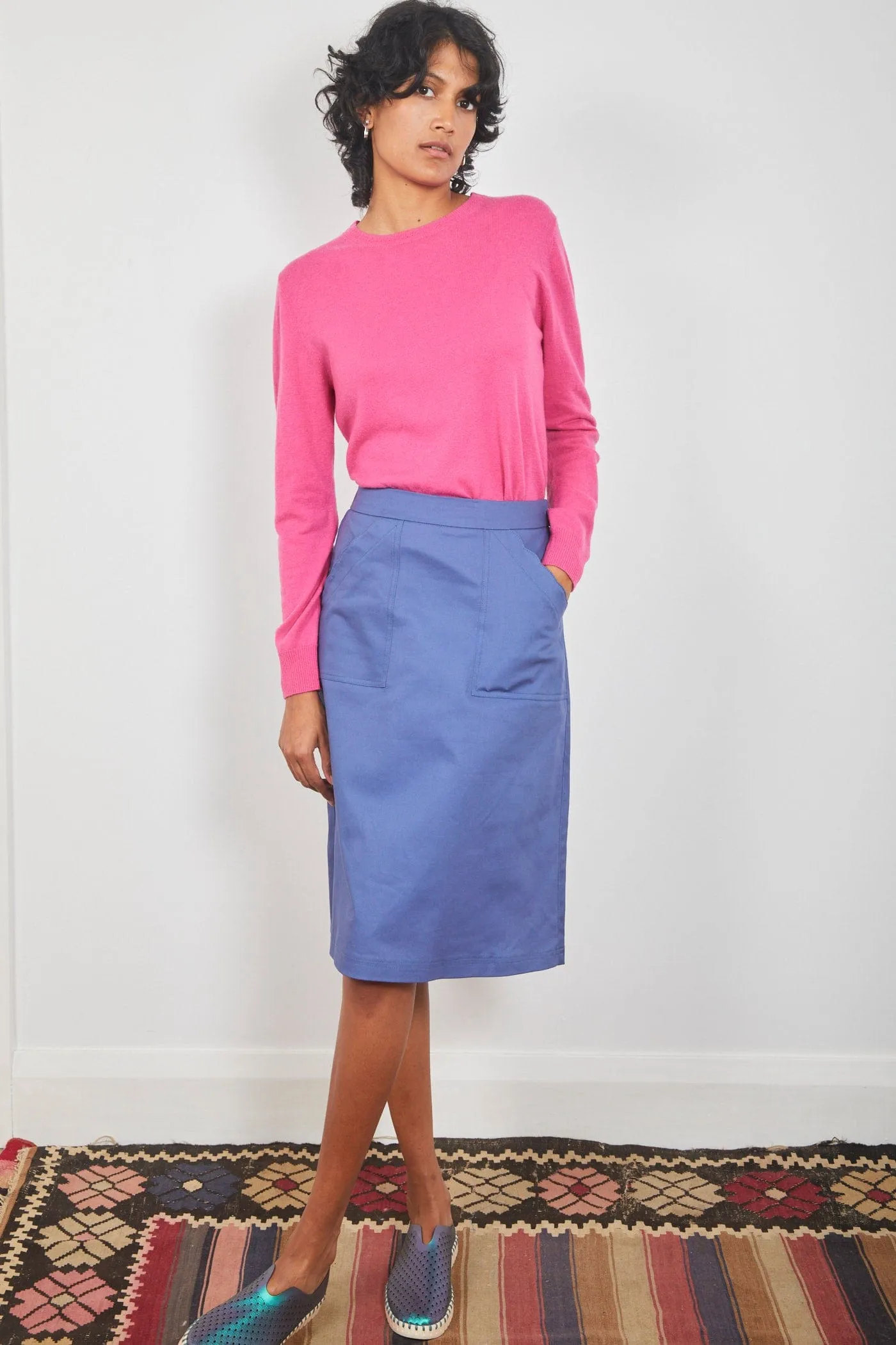 Dalston Kate Crew Sweater French Pink