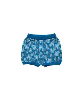 Diamond Shorts - Cerulean Blue