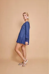 EVIE LONG SLEEVE TUNIC