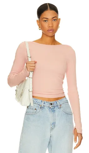 Free People x We The Free Unapologetic Top in Blush
