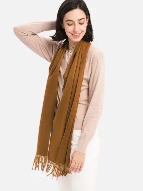 Golden Camel Cashmere Scarf
