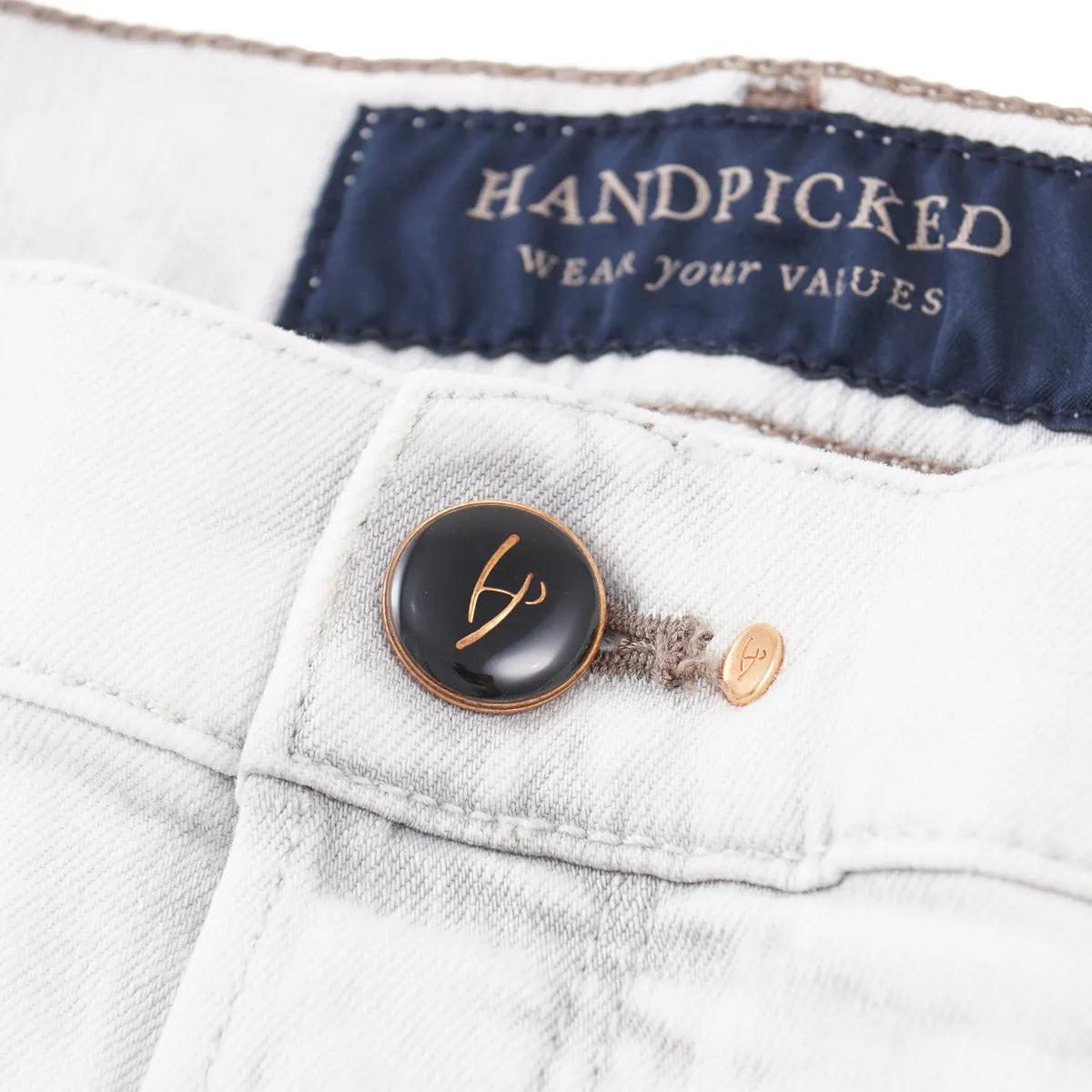 Handpicked 'Adria' Regular-Fit Distressed Jeans