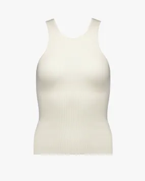 Harper Fine Ribbed Cashmere Tank