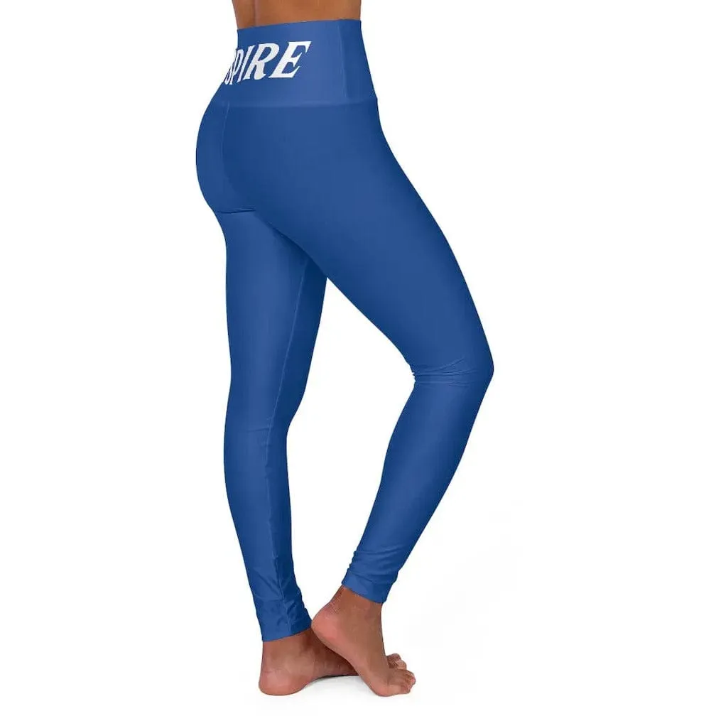 High Waisted Yoga Pants " INSPIRE "