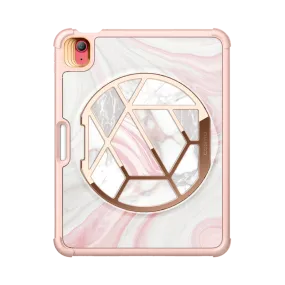 iPad 10.9 inch (2022) Cosmo Case-Marble Pink