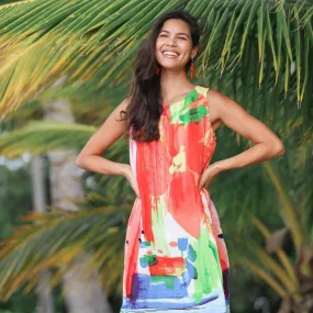 Jackie Dress - Cayenne