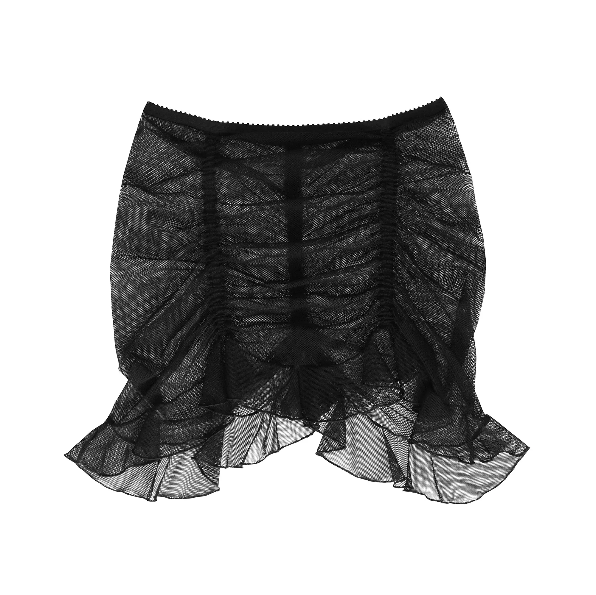 Lana Skirt Black Mesh