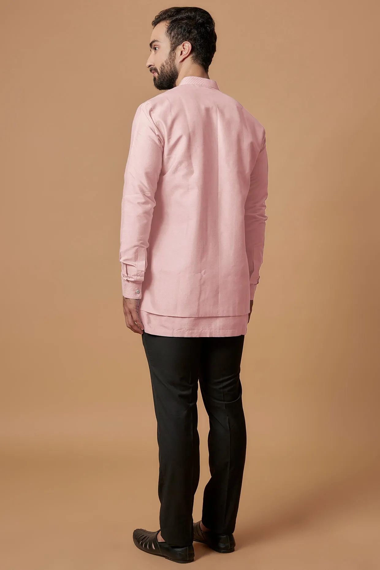 Layered Shirt Kurta - Ranbir