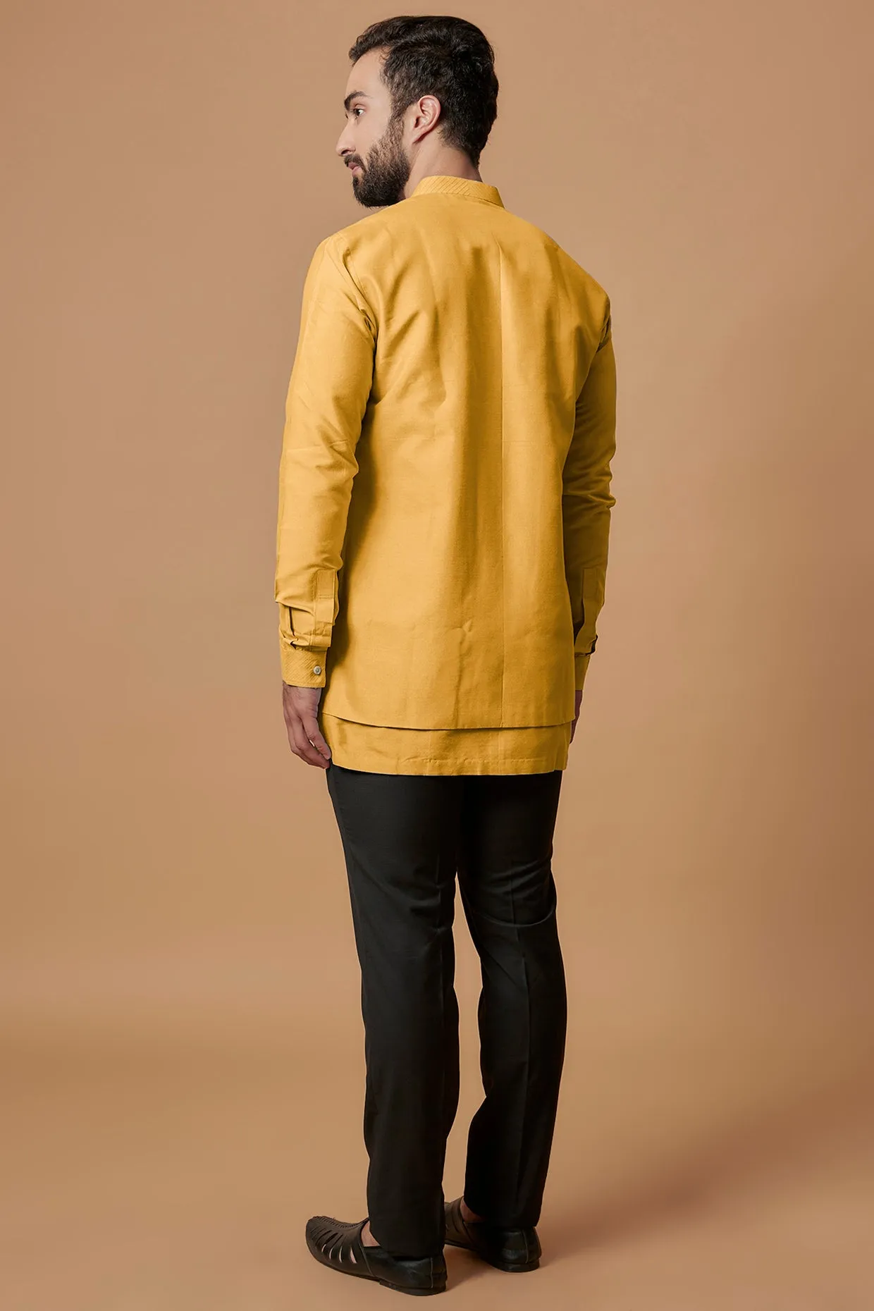 Layered Shirt Kurta - Tanmay