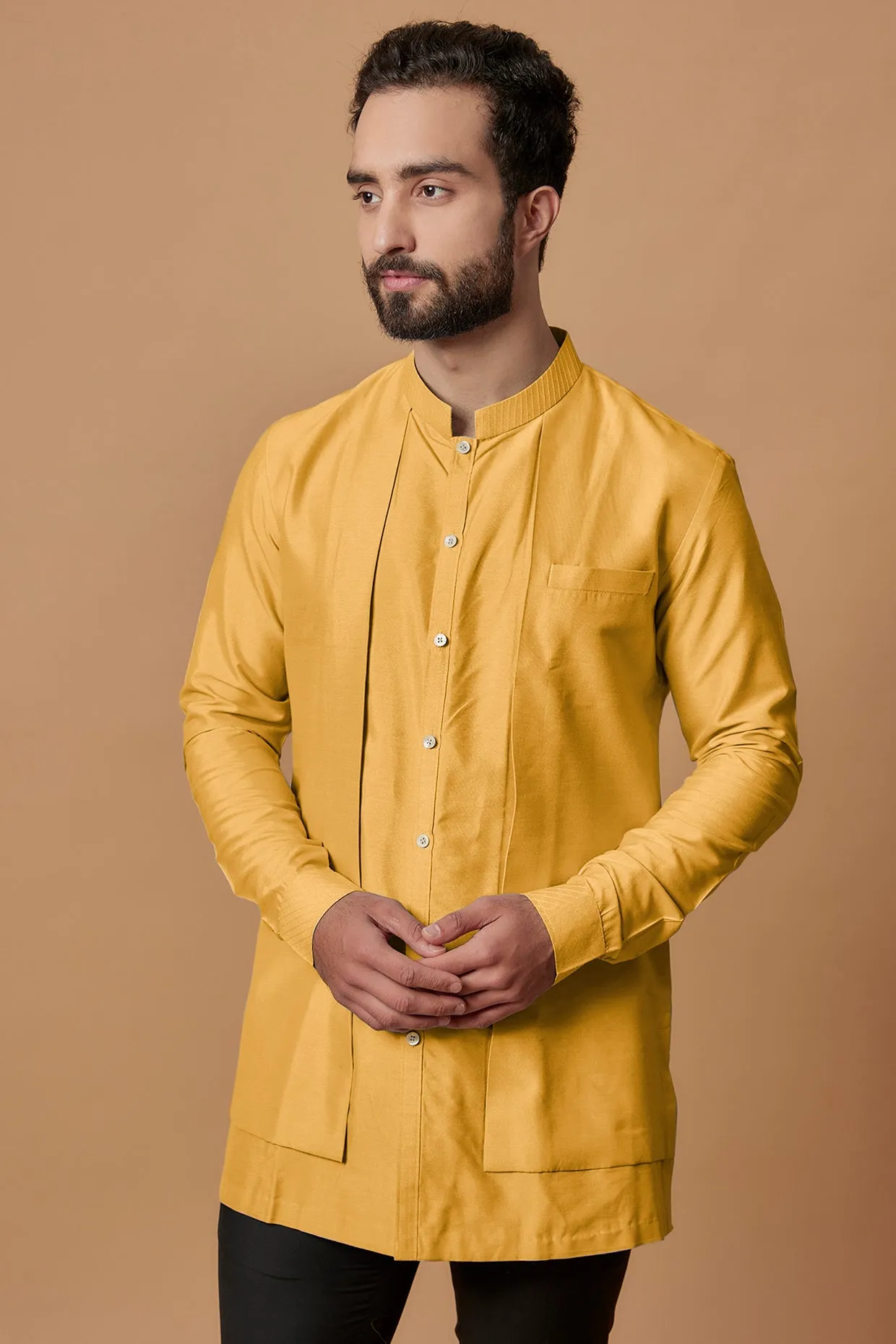Layered Shirt Kurta - Tanmay