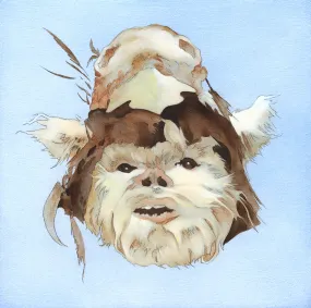 “Logray” original oil portrait