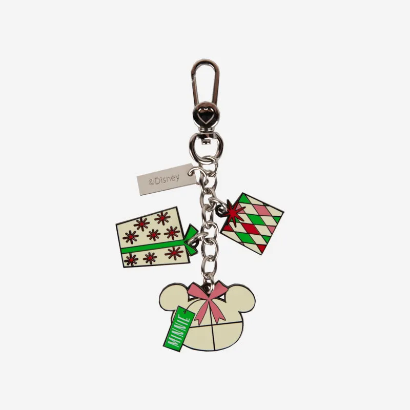 Medium Foldover Crossbody / Disney Mickey and Minnie Christmas