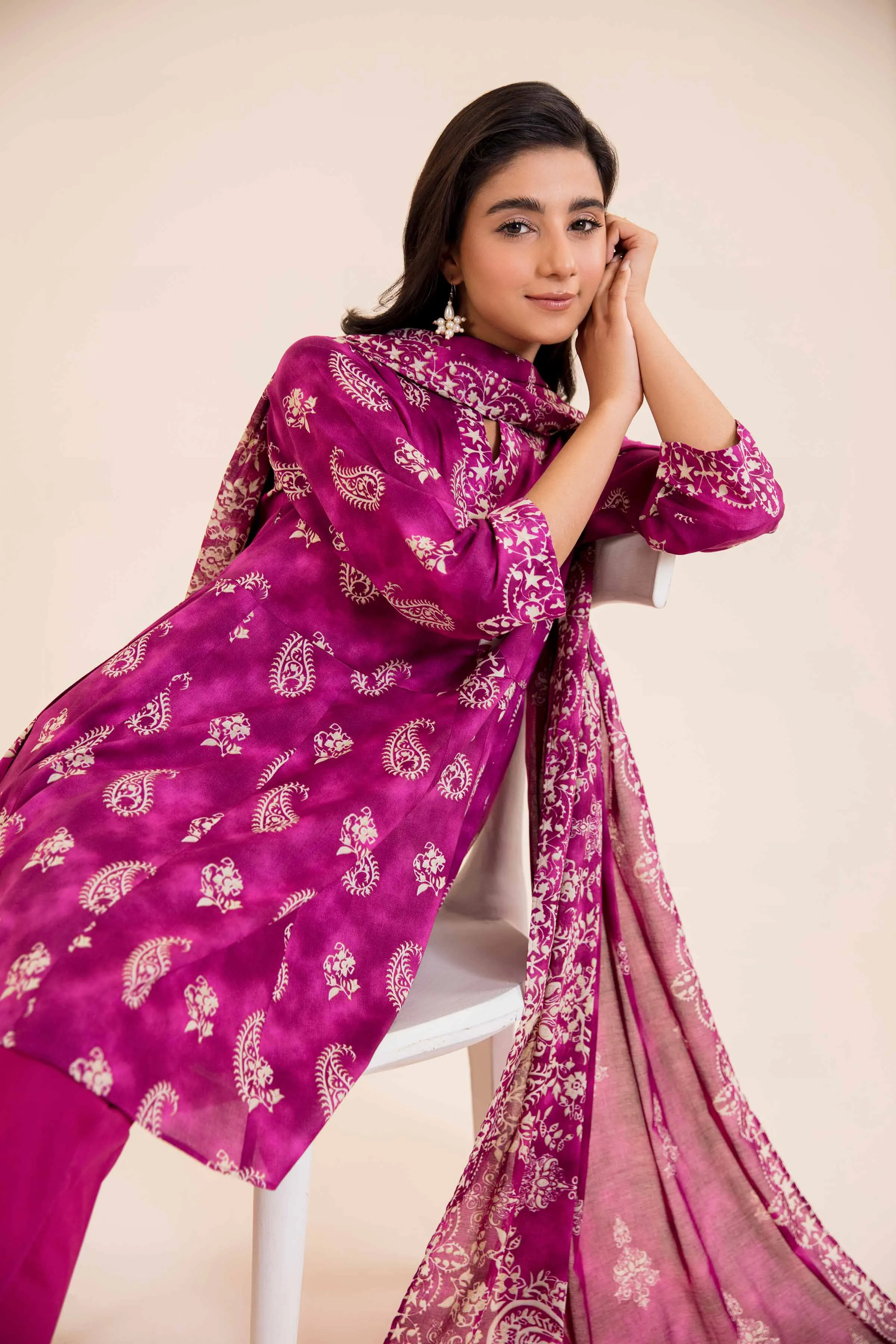 Nishat Linen Spring/Summer Lawn – 3 Piece - Printed Suit - 42401669