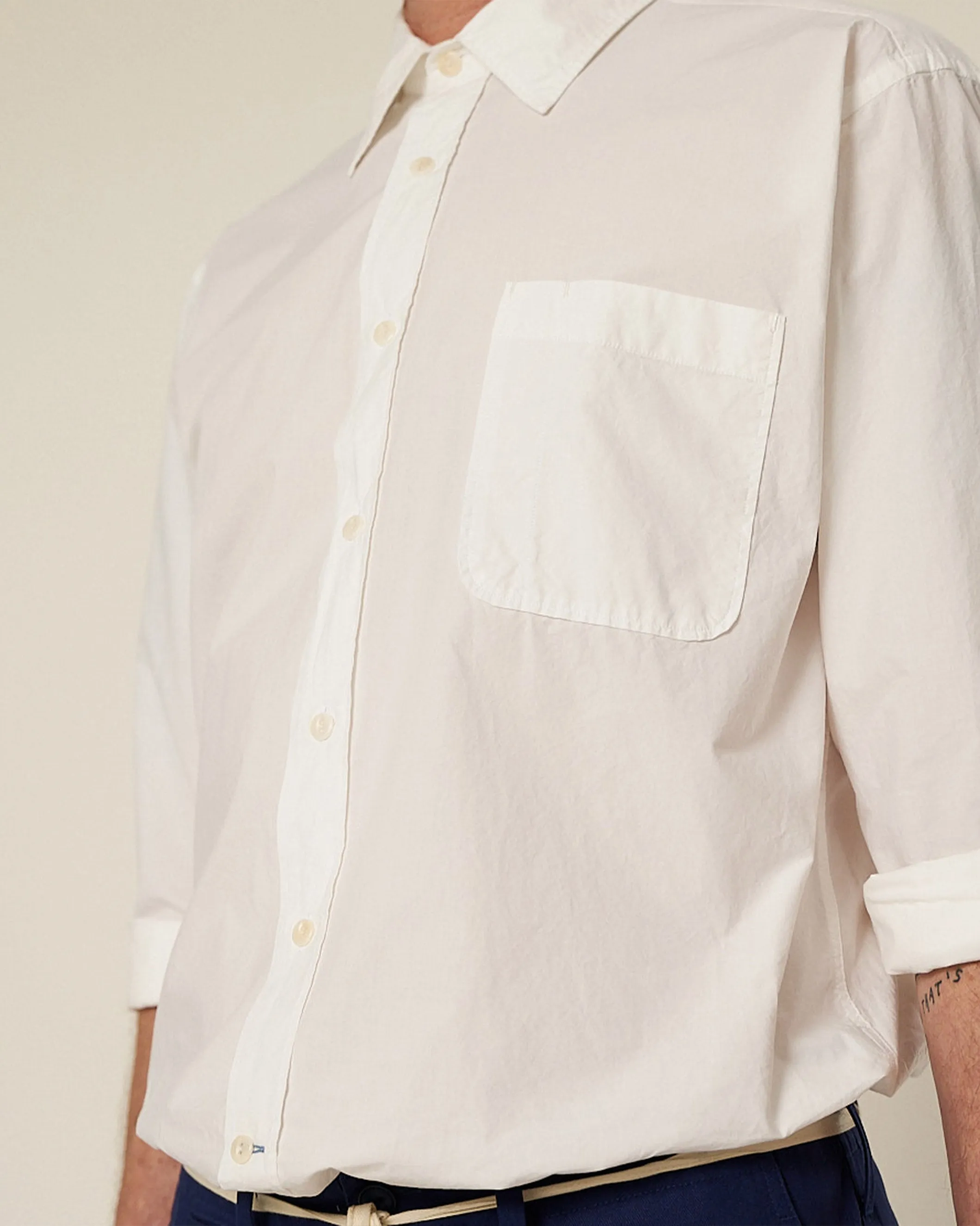 Organic Cotton Relaxed Shirt