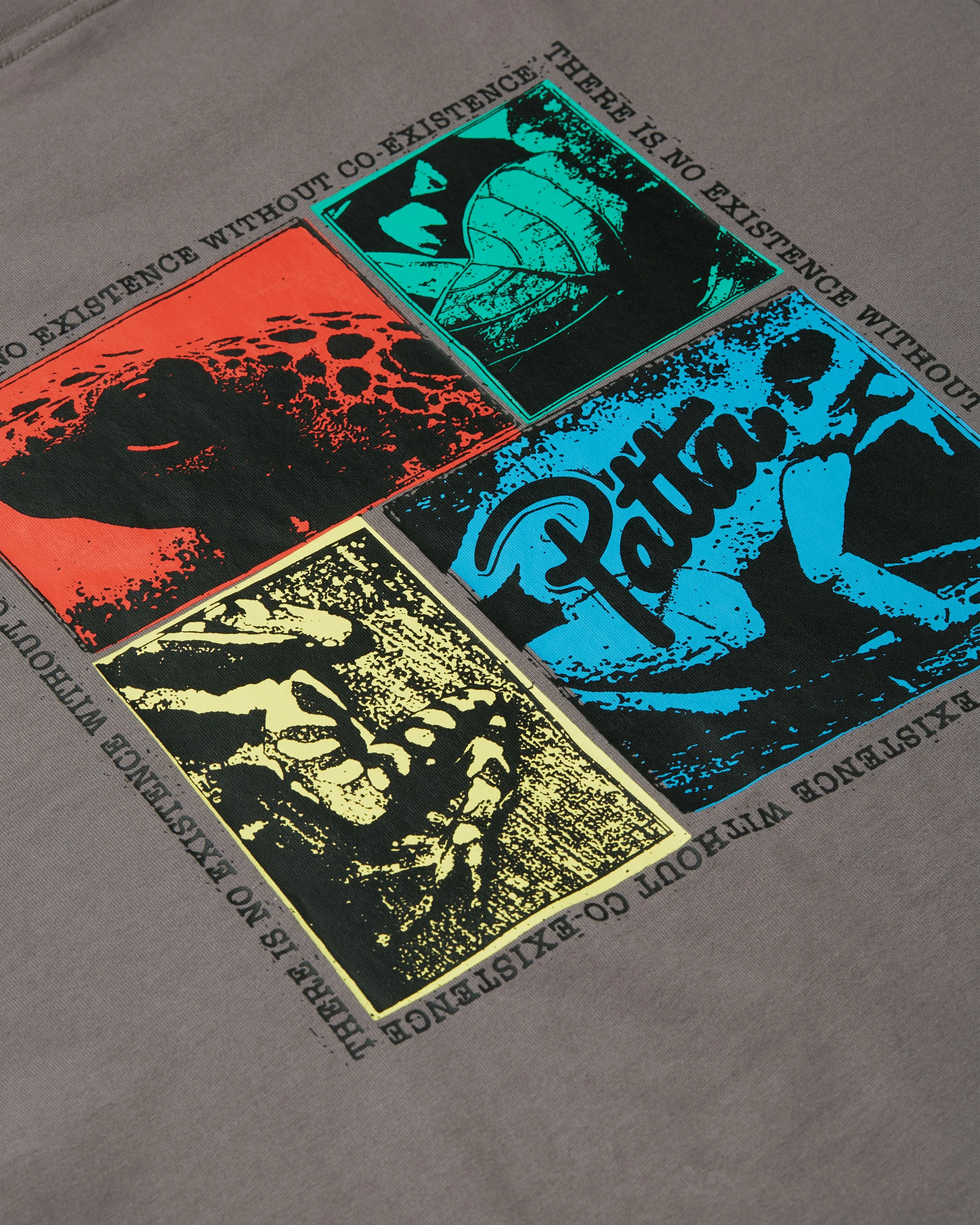 Patta Co-Existence T-Shirt (Volcanic Glass)