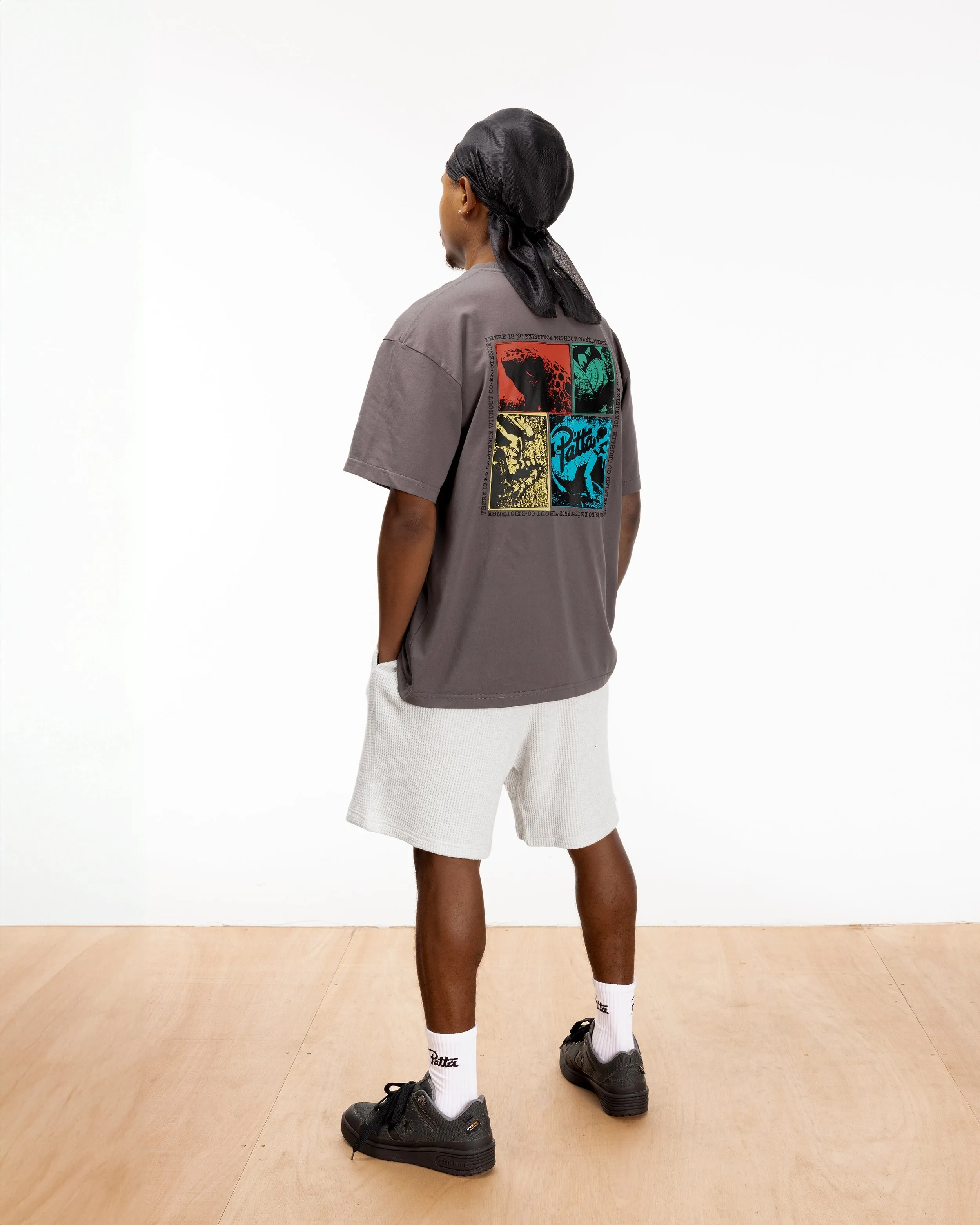 Patta Co-Existence T-Shirt (Volcanic Glass)
