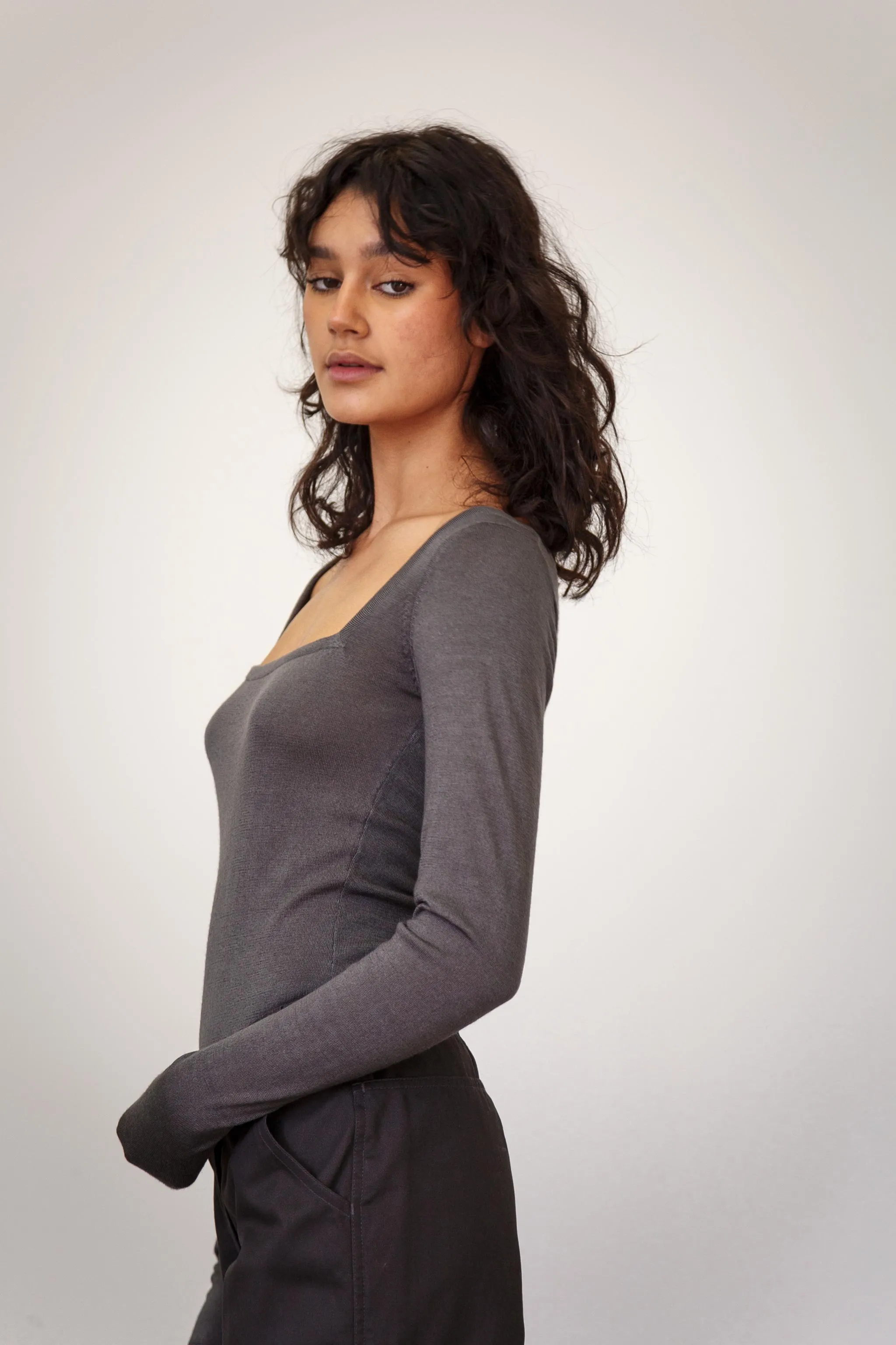 Pearl Merino Top