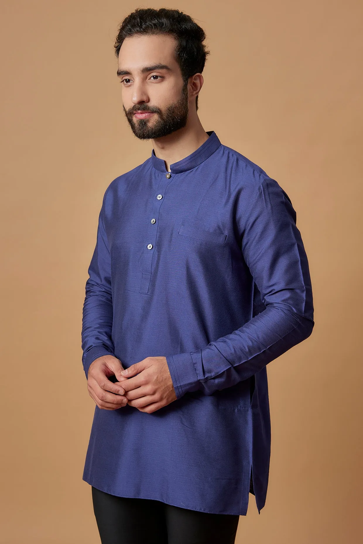 Pintucked Shirt Kurta - Ayaan