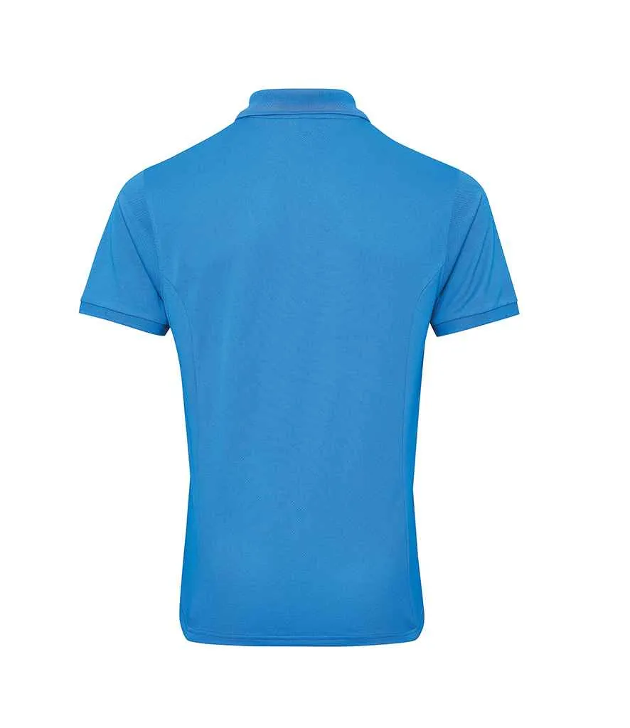 Premier Coolchecker® Plus Piqué Polo Shirt | Turquoise Blue