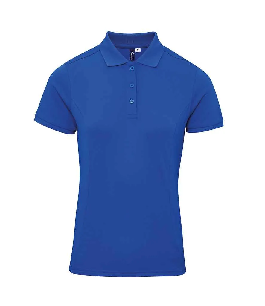 Premier Ladies Coolchecker® Plus Piqué Polo Shirt | Royal Blue