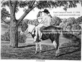 "All Turned Around" Limited Edition Print by Paul Cameron Smith 20" x 26"