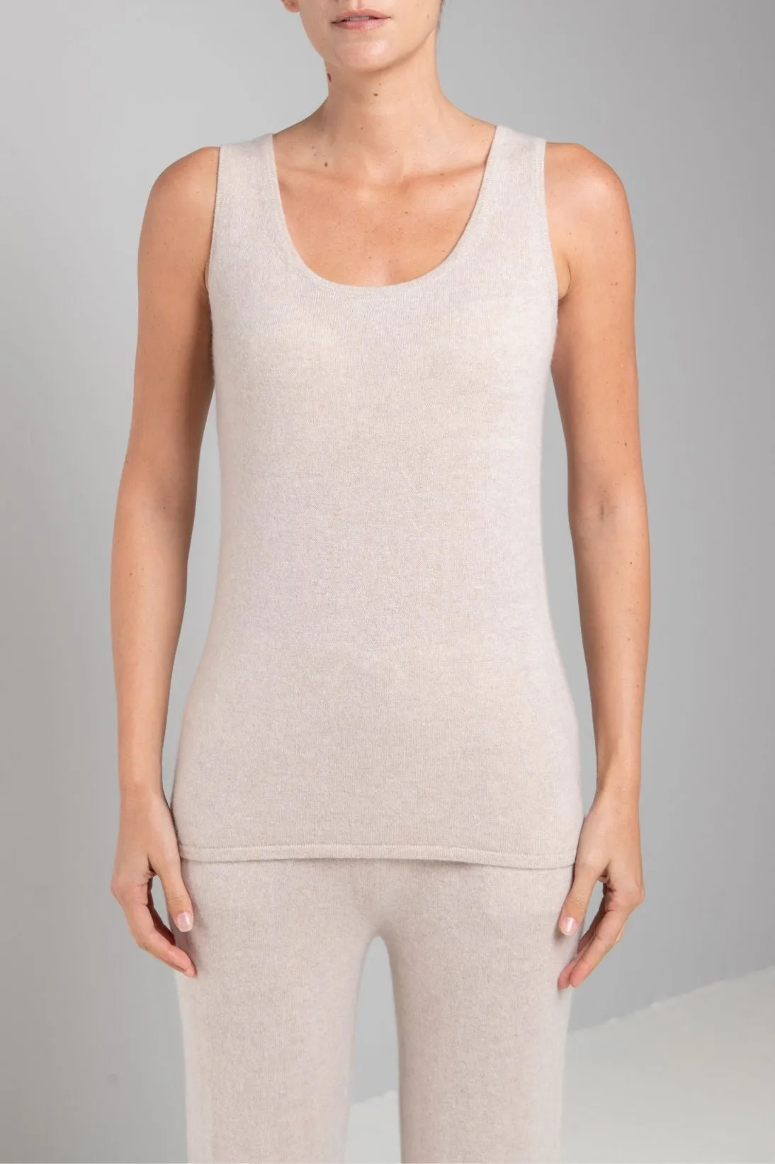 RECYCLED CASHMERE TANK