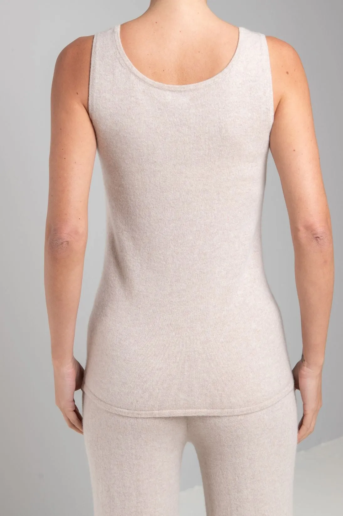 RECYCLED CASHMERE TANK