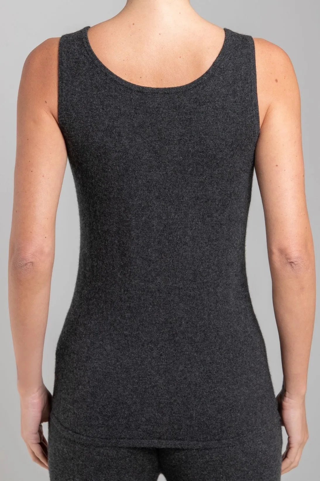 RECYCLED CASHMERE TANK