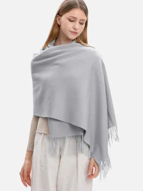 Silver Cashmere Wrap
