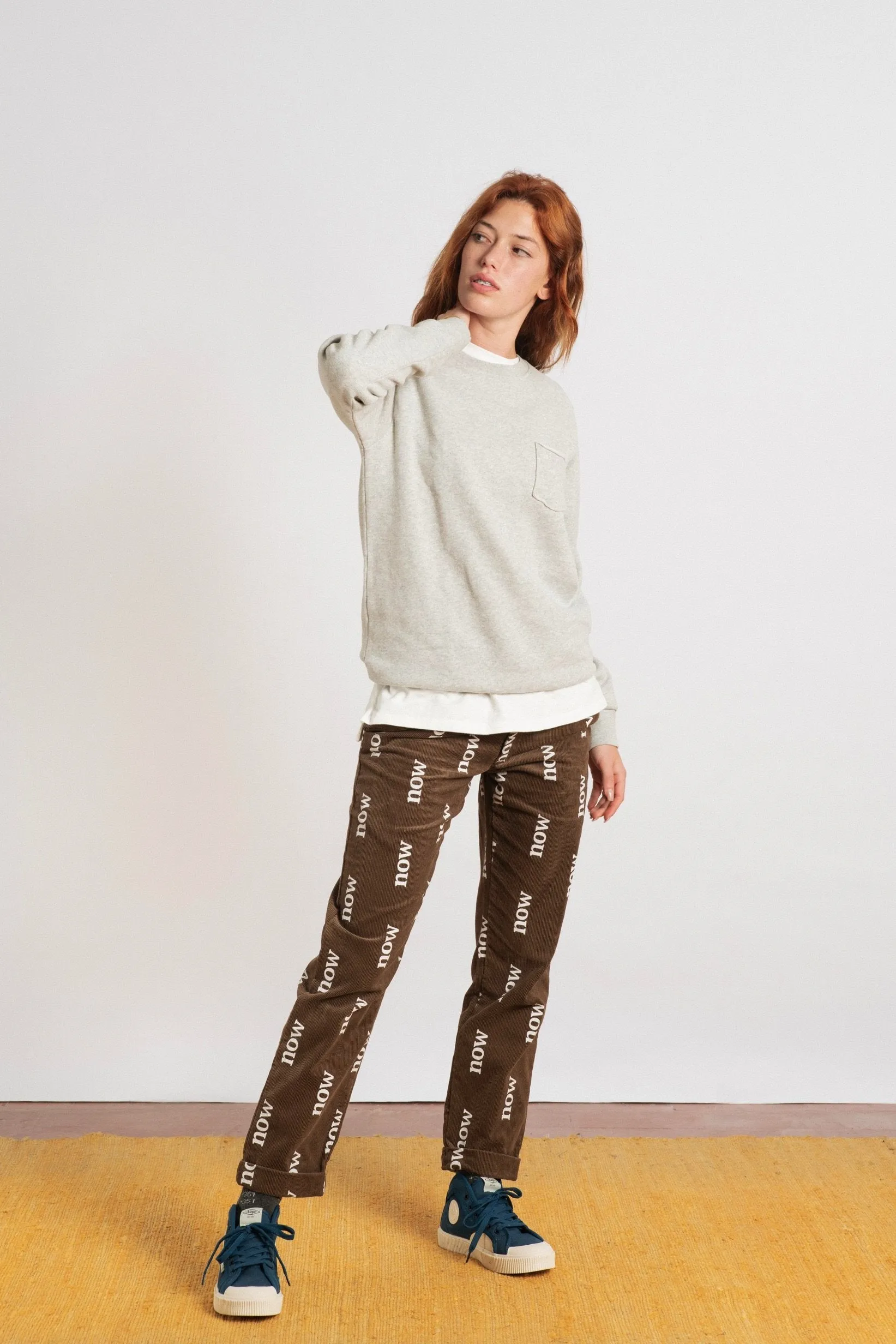 SPECIAL EDITION CORDUROY PANTS BROWN TABACCO